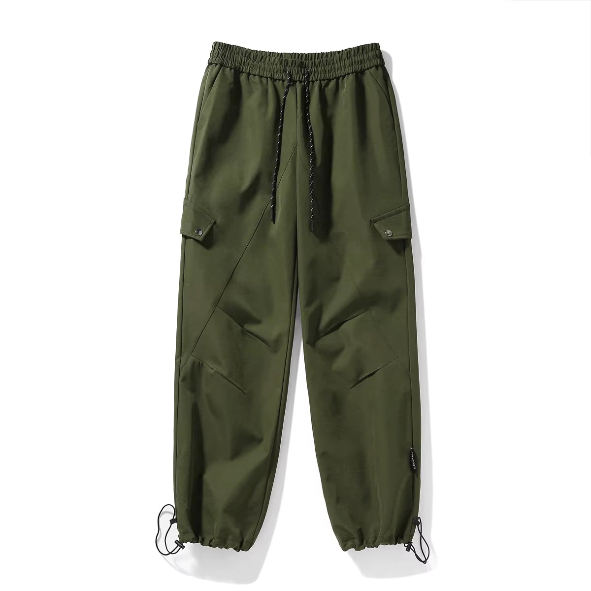Elevate Your Street Style with These Trendy Cargo Pants! Perfect for Hip Hop Vibes and Casual Comfort. Available in Black and Army Green! 🖤💚 #Streetwear #Fashion #CargoPants