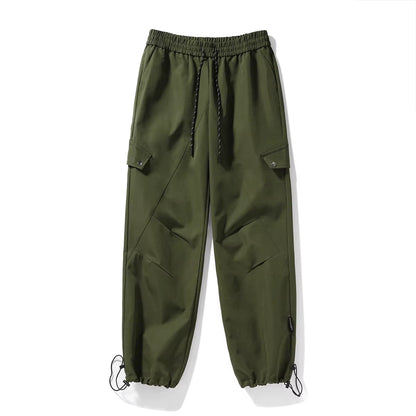 Elevate Your Street Style with These Trendy Cargo Pants! Perfect for Hip Hop Vibes and Casual Comfort. Available in Black and Army Green! 🖤💚 #Streetwear #Fashion #CargoPants