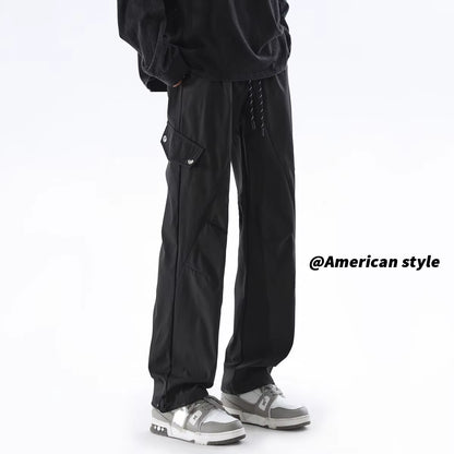 Elevate Your Street Style with These Trendy Cargo Pants! Perfect for Hip Hop Vibes and Casual Comfort. Available in Black and Army Green! 🖤💚 #Streetwear #Fashion #CargoPants