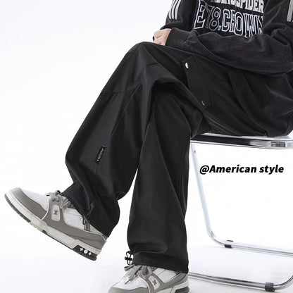 Elevate Your Street Style with These Trendy Cargo Pants! Perfect for Hip Hop Vibes and Casual Comfort. Available in Black and Army Green! 🖤💚 #Streetwear #Fashion #CargoPants